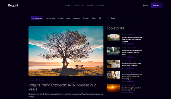 Beguni Theme